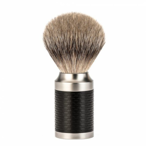 Muehle ROCCA shaving brush 091 M 96 - silvertip badger-21mm