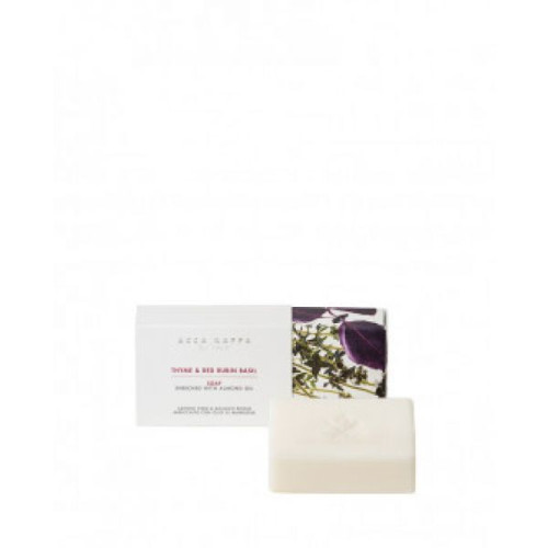 Acca Kappa thyme & red rubin basil (enriched with almond oil) soap 150gr(net wt.5,3oz.)