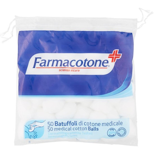 Farmacotone White Cotton Balls 1508P 50τμχ