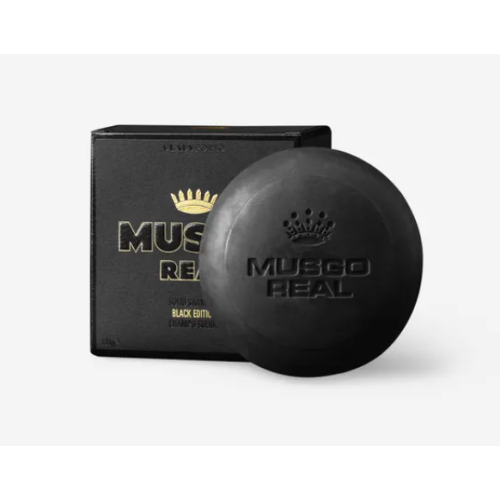 Claus Porto - Musgo Real Solid Shampoo Black Edition 130g (στερεό σαπούνι καθαρισμού μαλλιών και γενειάδας)