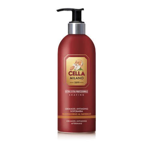 Cella Milano Extra Pro - Cream Gel Anti-aging Aftershave Buongiorno al Sandalo 500ml